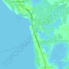 Tibsoc topographic map, elevation, terrain