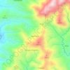 Kapatagan topographic map, elevation, terrain