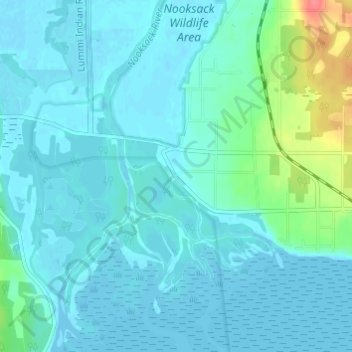 Marietta topographic map, elevation, terrain