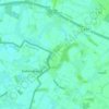 Gaesdonck topographic map, elevation, terrain