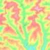 Russell topographic map, elevation, terrain