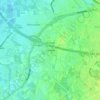 Usselo topographic map, elevation, terrain