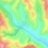 Paloș topographic map, elevation, terrain