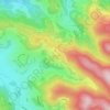 La Séboue topographic map, elevation, terrain
