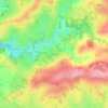 La Frétarie topographic map, elevation, terrain