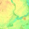 Karsibór topographic map, elevation, terrain