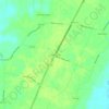 Treherneville topographic map, elevation, terrain