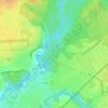 Nonères topographic map, elevation, terrain