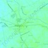 Poblacion topographic map, elevation, terrain