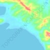 Pasig topographic map, elevation, terrain