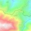 Nabunage topographic map, elevation, terrain