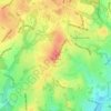 Hunting Hill topographic map, elevation, terrain