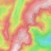 Schlucht topographic map, elevation, terrain