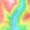 Fiernaz Superiore topographic map, elevation, terrain