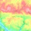 Le Rocher topographic map, elevation, terrain