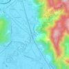 Rigoli topographic map, elevation, terrain