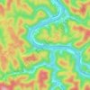 Ranger topographic map, elevation, terrain