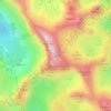 Bobotov Kuk topographic map, elevation, terrain