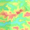 Nossa Senhora topographic map, elevation, terrain