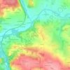 La Cassiere topographic map, elevation, terrain