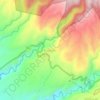 Pandanon topographic map, elevation, terrain