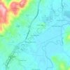 North Brevard topographic map, elevation, terrain