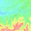 Kaliajir topographic map, elevation, terrain