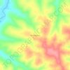 Bairro Jaraguá topographic map, elevation, terrain