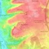 Neunheim topographic map, elevation, terrain