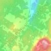Smithfield topographic map, elevation, terrain