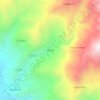 Bolivar topographic map, elevation, terrain