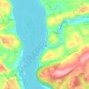 Pequea topographic map, elevation, terrain