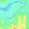 Sulucan topographic map, elevation, terrain