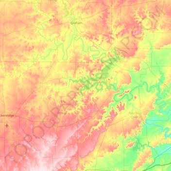 Bass Island topographic map, elevation, terrain
