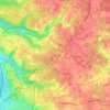 La Pinsonnerie topographic map, elevation, terrain