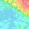 La Porte topographic map, elevation, terrain