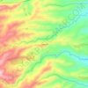 Paopao topographic map, elevation, terrain
