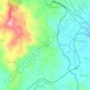 Lacag topographic map, elevation, terrain