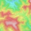 Hinterheubronn topographic map, elevation, terrain