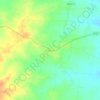 Barghat topographic map, elevation, terrain