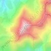Pic du Mas de la Grave topographic map, elevation, terrain