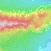 Tooth of Time topographic map, elevation, terrain