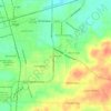 Green Acres topographic map, elevation, terrain