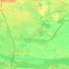 Sorges topographic map, elevation, terrain