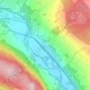 Easthaugh of Ballyoukan topographic map, elevation, terrain