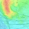 Pompeya topographic map, elevation, terrain