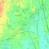 South Easton topographic map, elevation, terrain