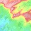 Mont Saint-Sylvestre topographic map, elevation, terrain