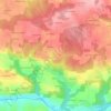 Keryvon topographic map, elevation, terrain