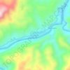 Pangoa topographic map, elevation, terrain